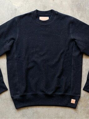Vintage heavyweight sweatshirt- cosmic rainbow nep